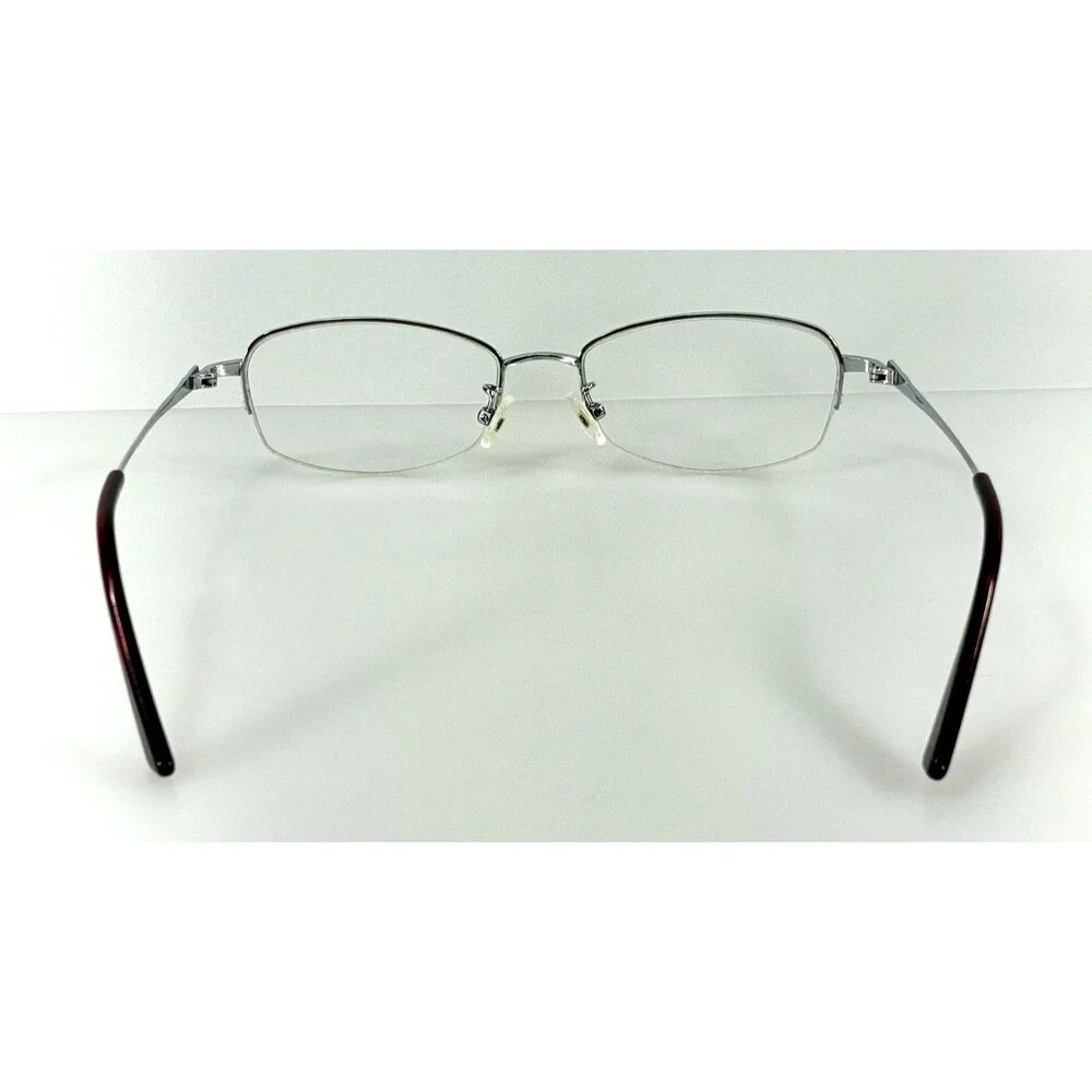 Kay Unger Eyeglasses K228 BUR, 53-17-140 Burgundy & Silver Frames Only
